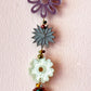 Collar de resinas con flores C-34-12