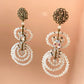 Pendientes grandes de cristal P-33-46