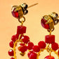 Pendientes rojos P-34-188